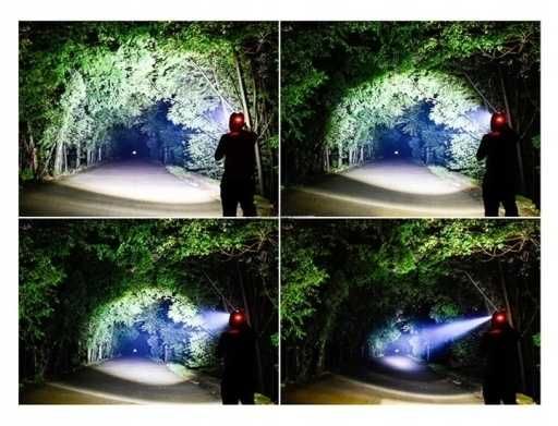 PROFESJONALNA LATARKA CZOŁOWA 3xLED czołówka na głowę akumulatorowa