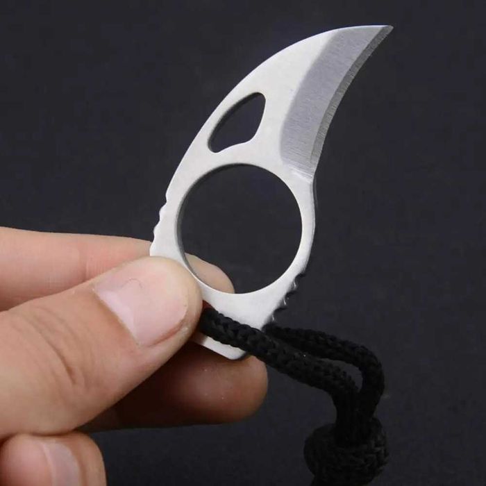Nóż Taktyczny Karambit Tegoni kieszonkowy obronny mini EDC