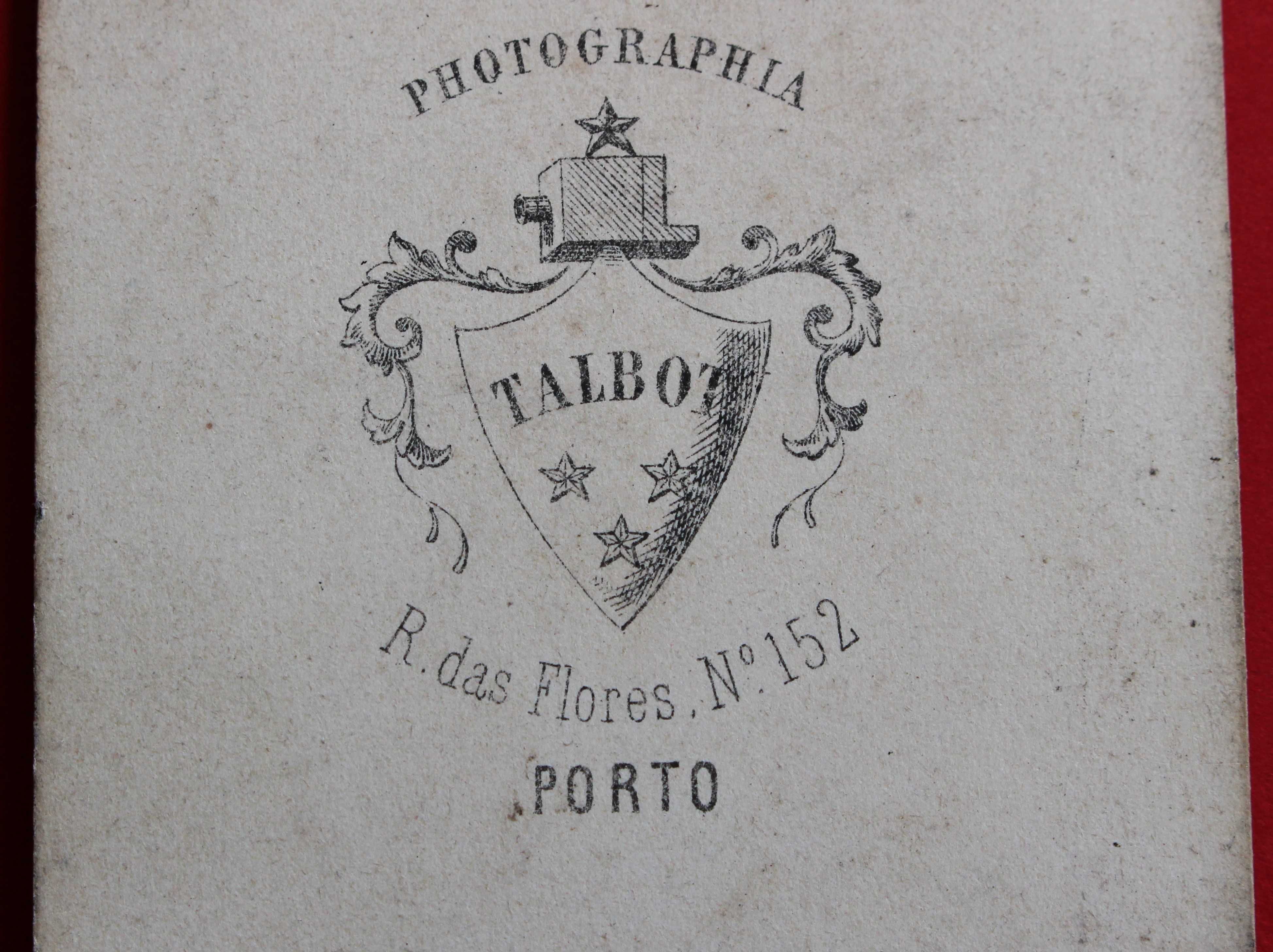 Senhor CDV Photographia TALBOT r das Flores 152 Porto