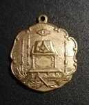 Medalha dourada MAÇON