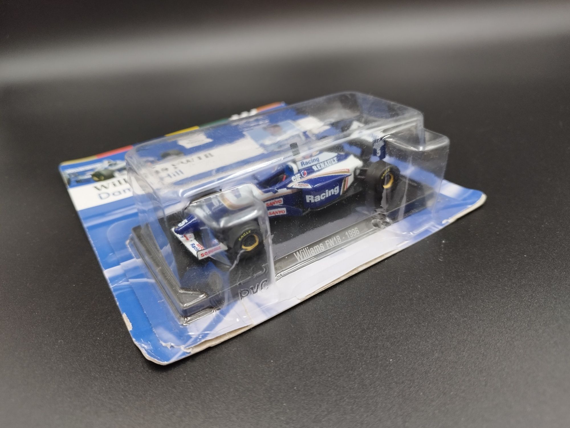 1:43 editorial Sol90 1996 F1 Williams FW18 Damon Hill  Gand Prix