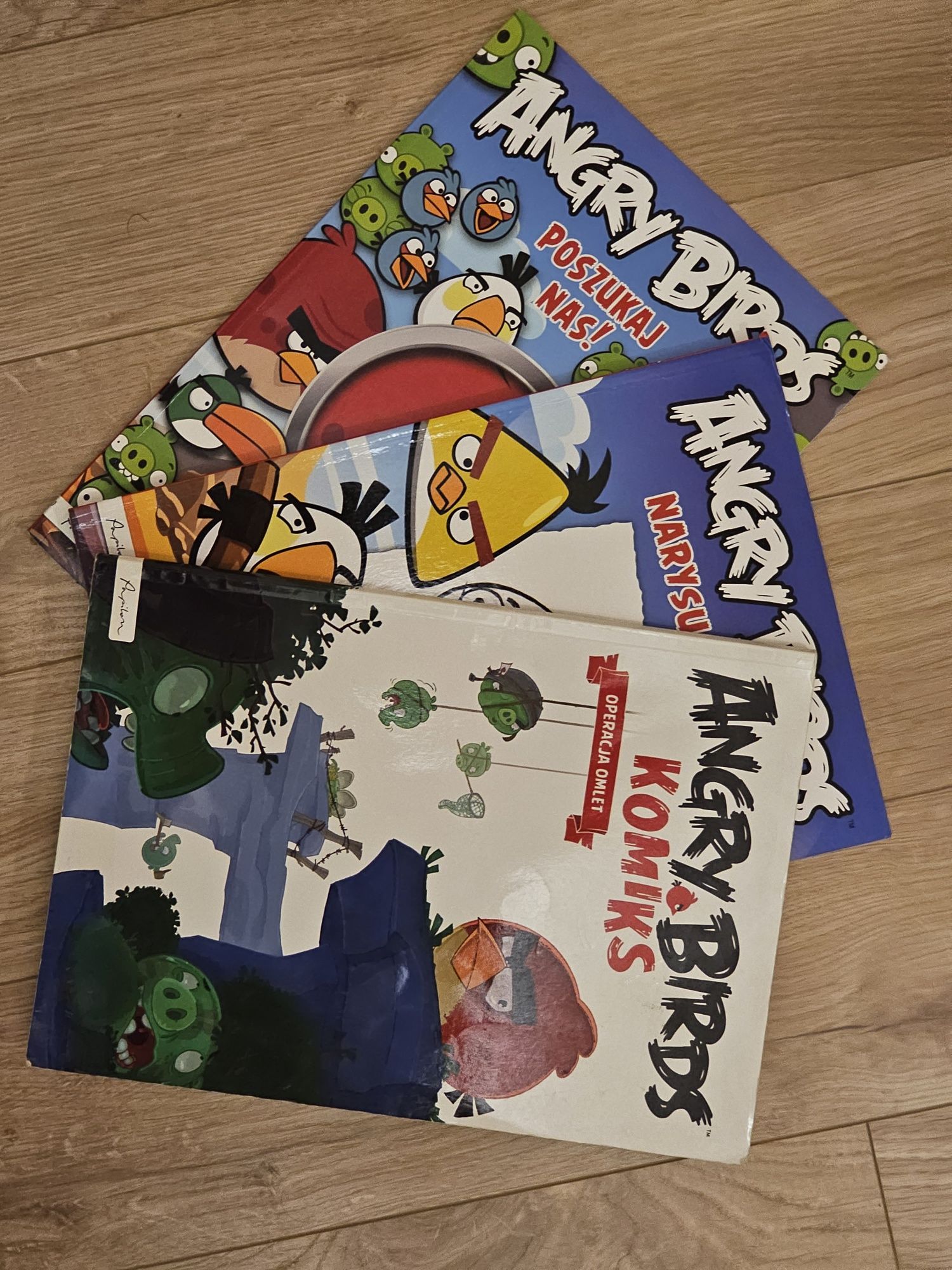 Książki i komiksy Angry Birds dla dzieci