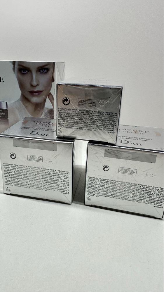 Zestaw kremów Dior Capture Sculpt 10 krem do twarzy