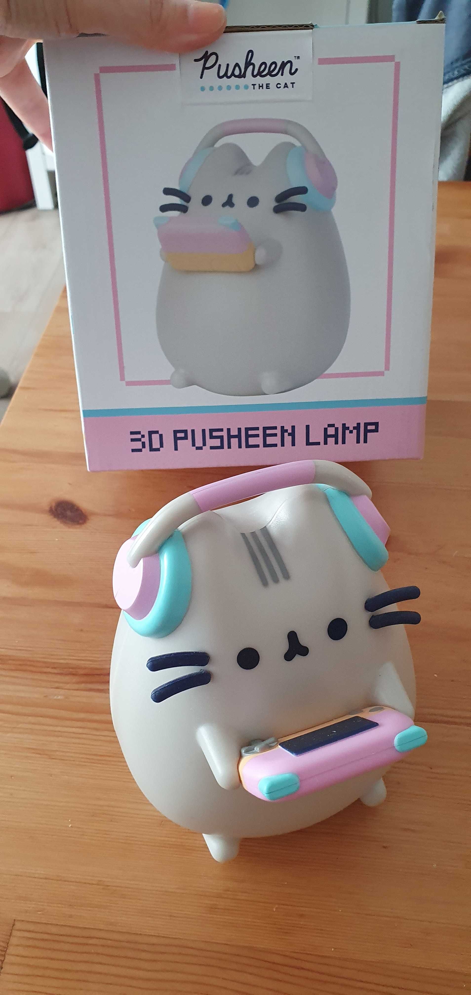 Nowa cena Idealnie nowa Lampka pusheen nowa karton z kablem USB c