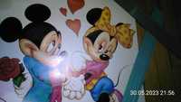 Plakat Myszka Miki i Minnie 40cm x 30cm