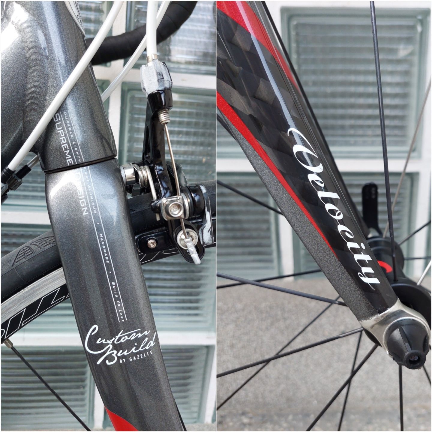 Rower szosowy Gazelle V.5 Custom Build Sram Force/Rival jak nowy r.56