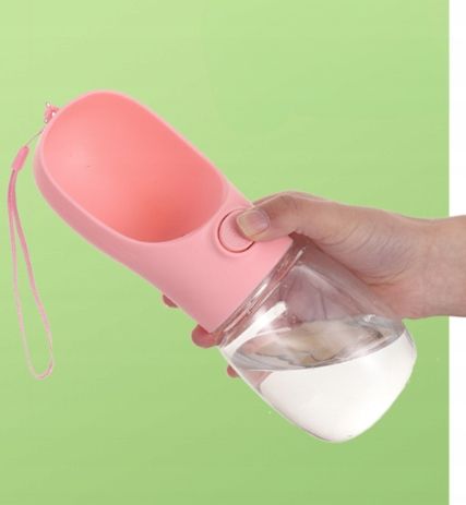 Butelka Miska Na Wodę Przenośna Poidło Dla Psa Turystyczna 350 Ml S8