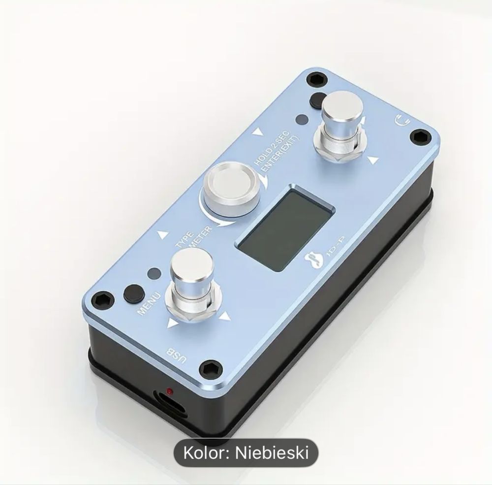 Kompaktowy multiefekt gitarowy z automatem perkusyjnym JUST PRO JD
