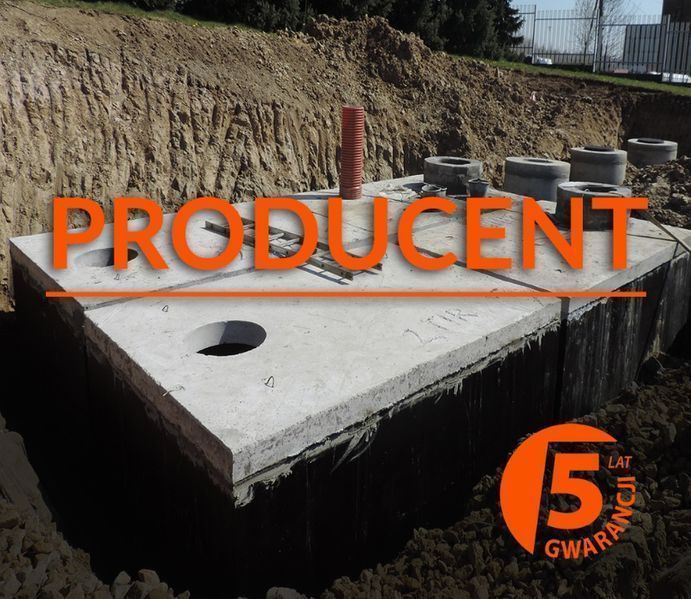 Zbiornik betonowy 10m3 na gnojówkę, szambo, deszczówkę NYSA