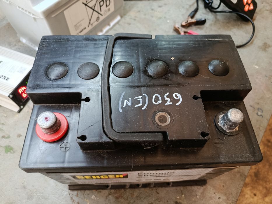 Аккумулятор автомобильный, б/у, 65а/ч, BERGER