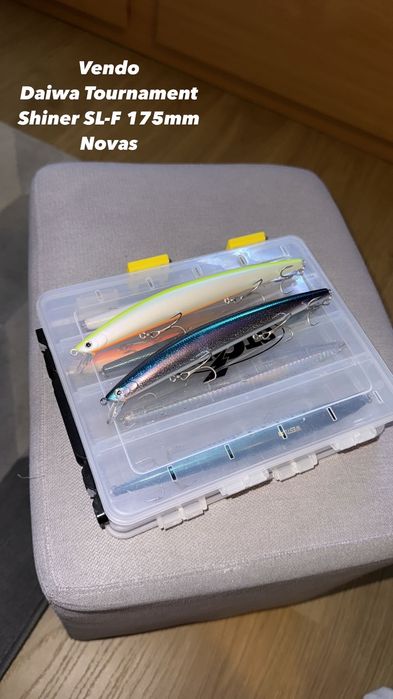 Amostras Spinning Daiwa Tournament Shiner SL-F 175mm