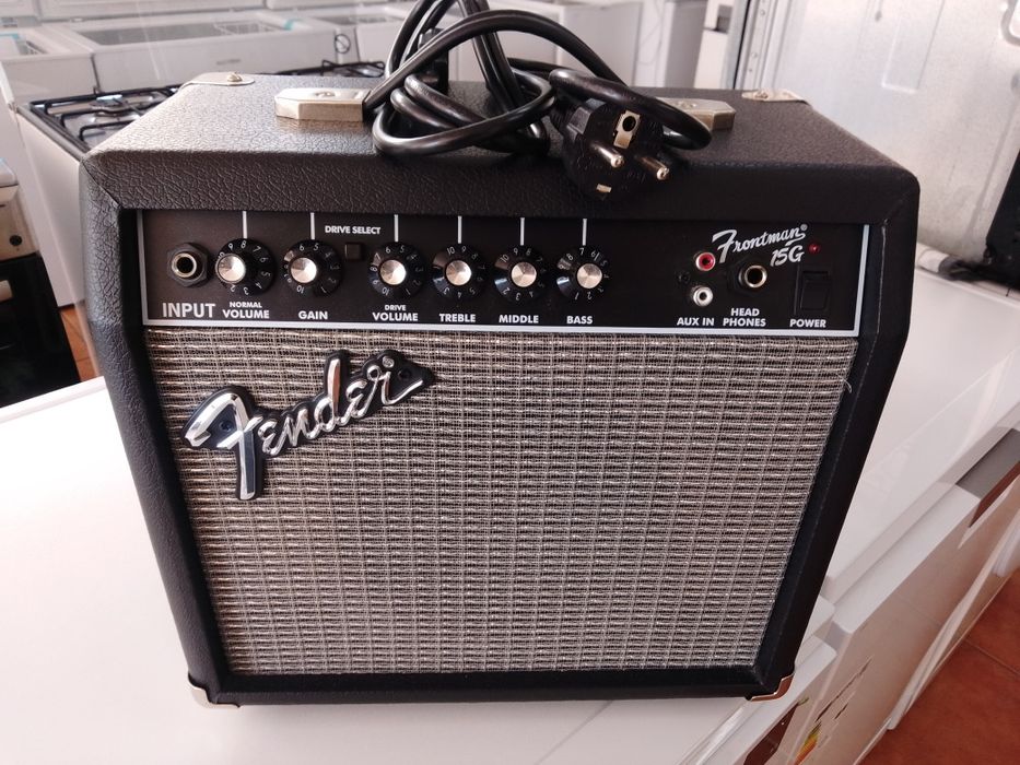 Amplificador "Fender Frontman" 15G (Igual a Novo)