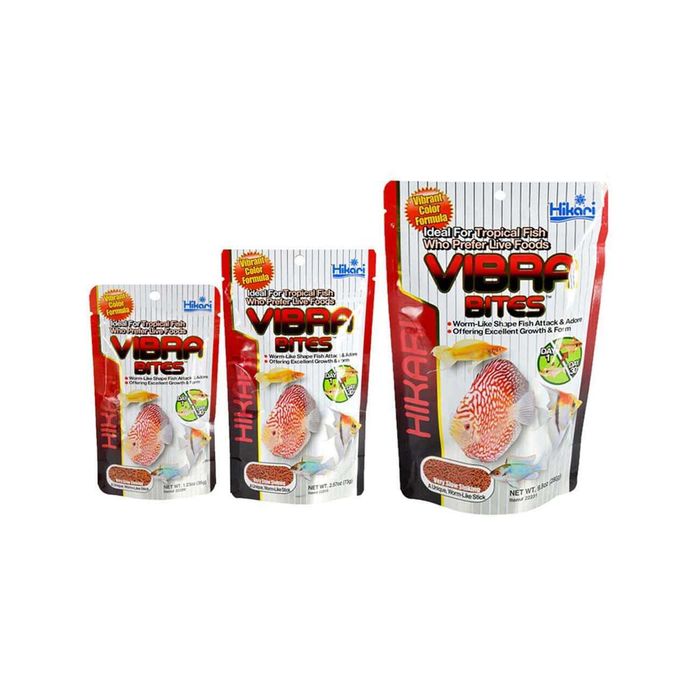 Заміна живих кормів для рибок! Hikari Tropical Vibra Bites (Японія)