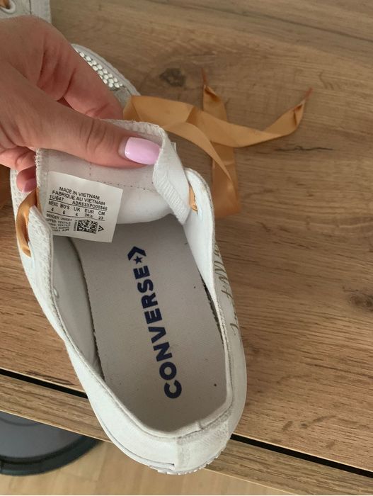 Trampki ślubne - Wedding Converse