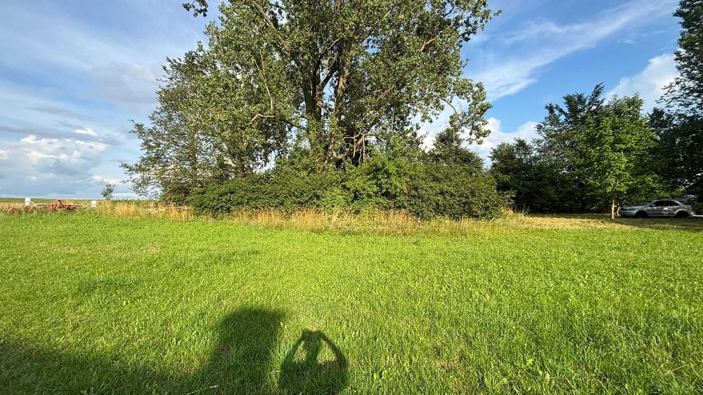 Malownicza działka - stara szkoła.