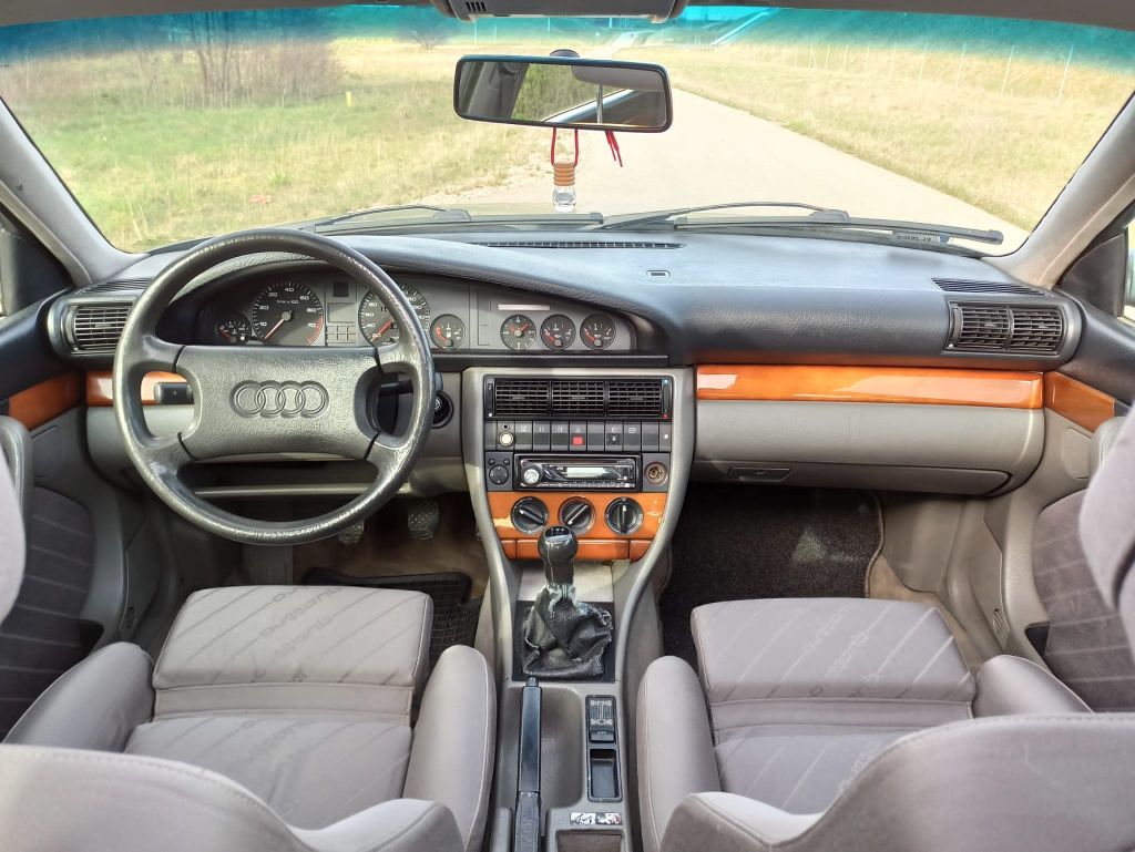 Audi 100 C4 2.8 quattro super stan sedan fotele recaro