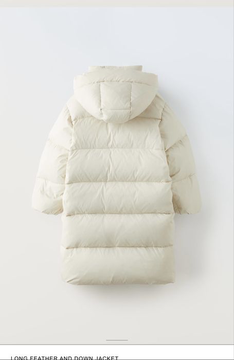 Нове зимове пальто Zara на дівчинку 11-12,13-14 років,куртка пуховик