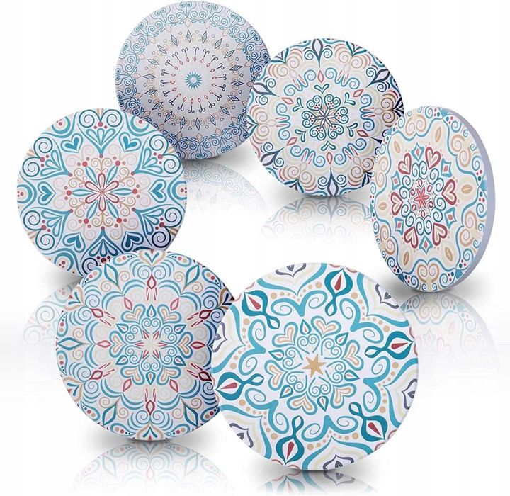 Spodek pod filiżankę kubek ceramiczna podstawka 6szt