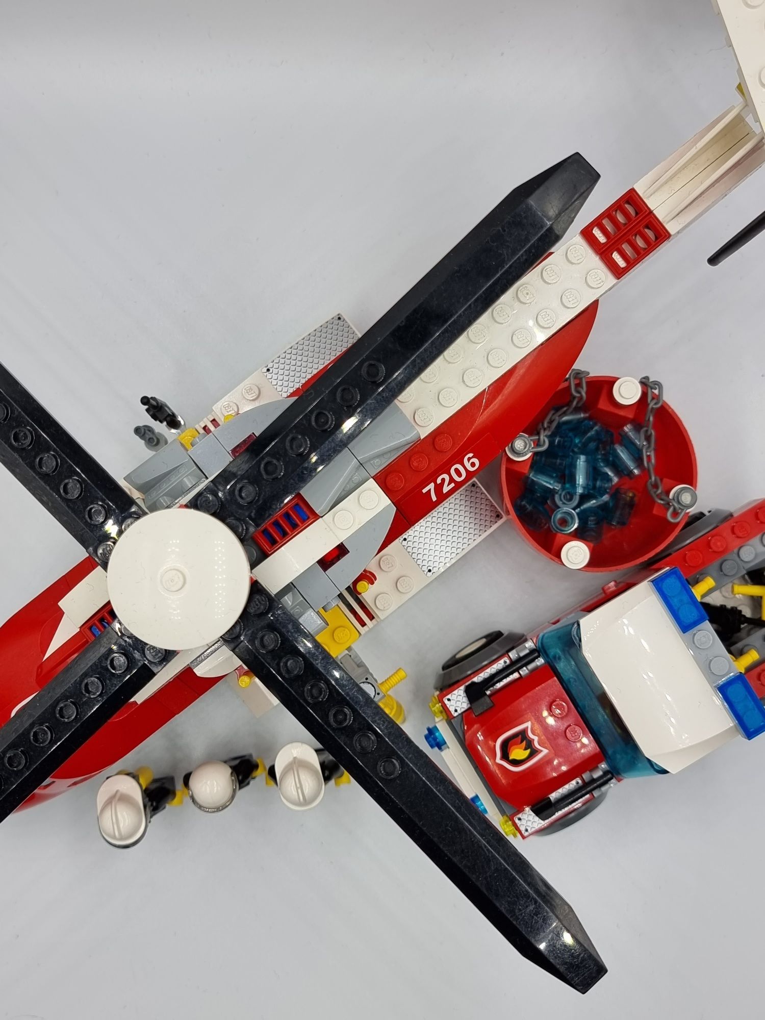 Lego 7206 City Helikopter Strażacki