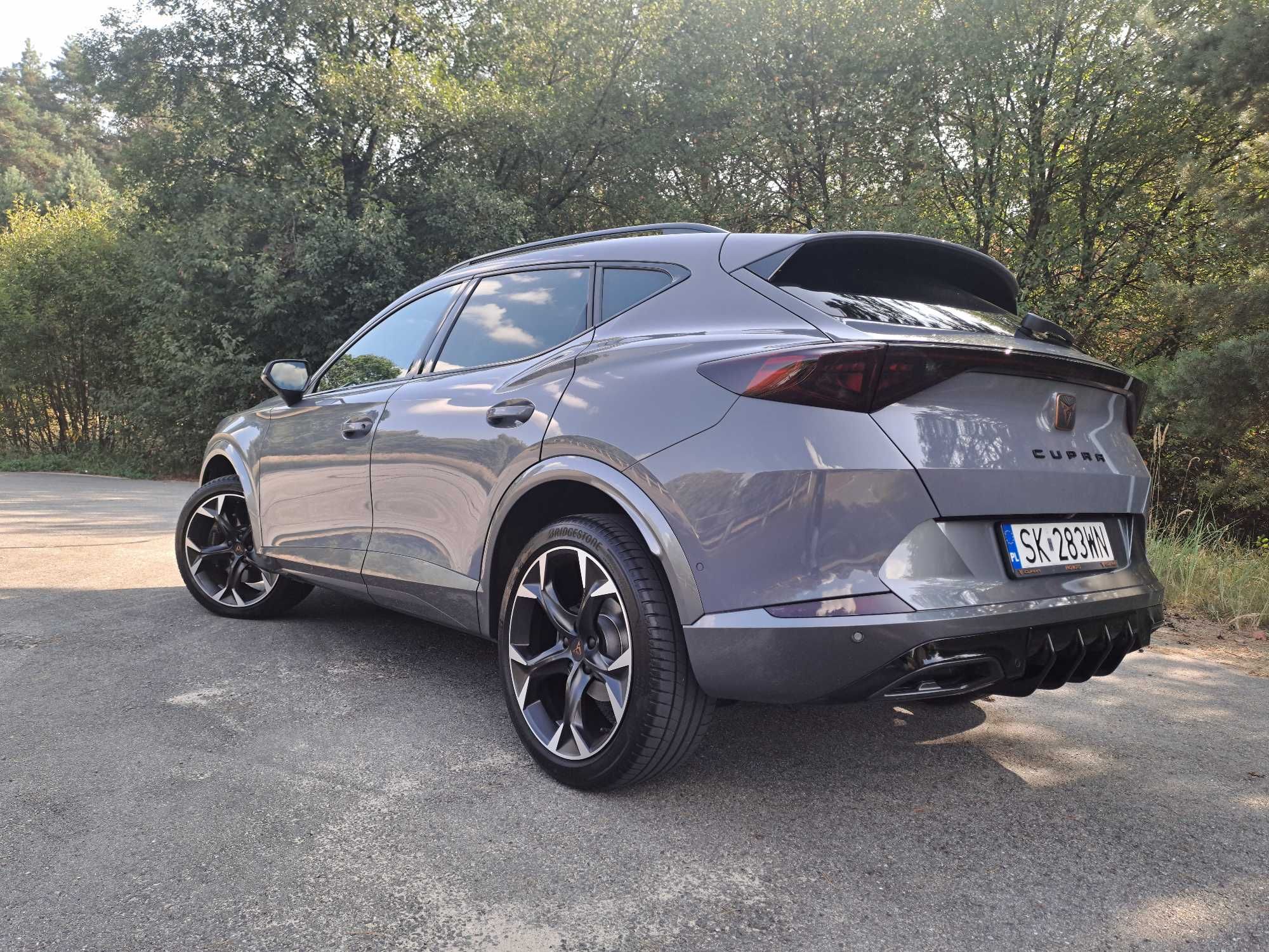 Cupra Formentor 2,0TSI 4Drive DSG bezwypadkowy Jak NOWY Garażowany