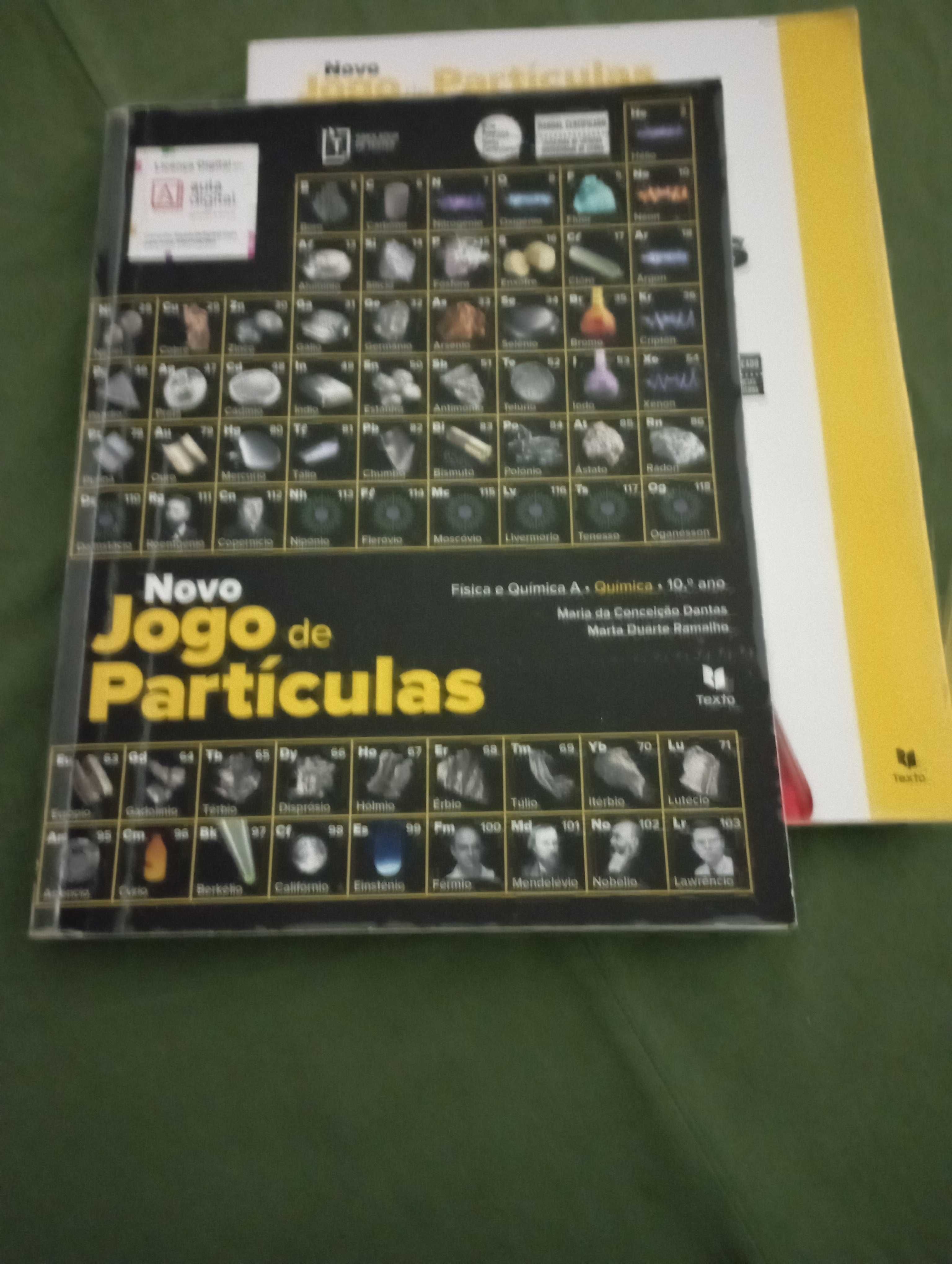 Livros de Física  e Química