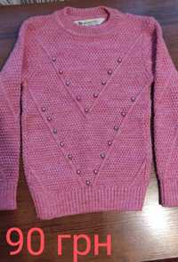 Продам НОВІ теплі светри для дівчаток