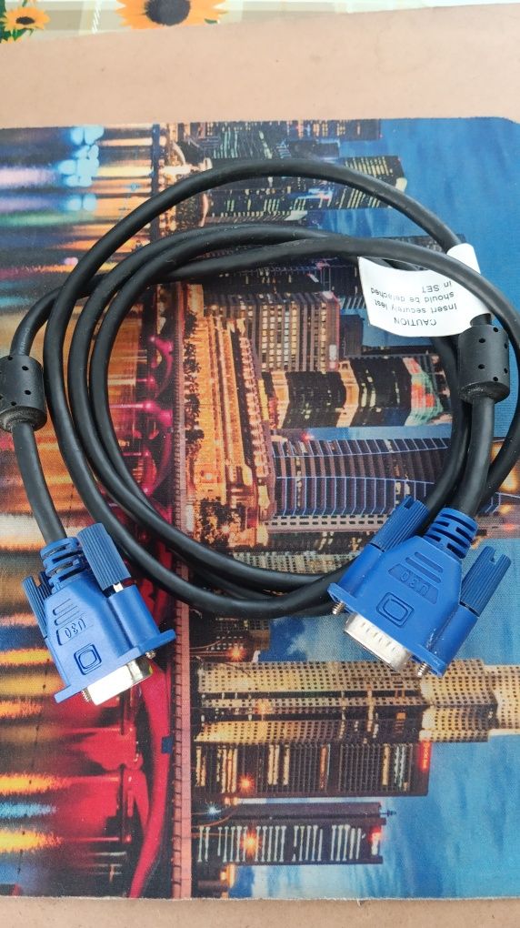 Кабель VGA на VGA з фільтром 1.5 метра