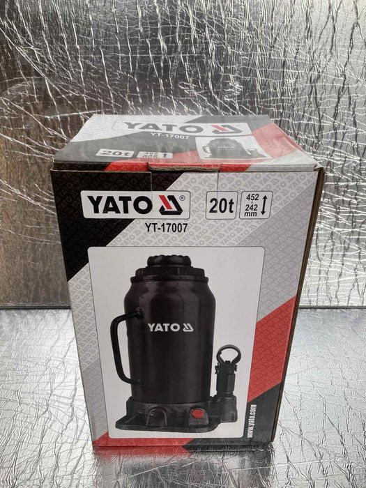 Домкрат бутылочный 20 тонн YATO YT-17007