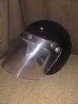 Kask na motor czarny,militaria,demobil,wojskowe,ŻW,policja,ochrona,WP