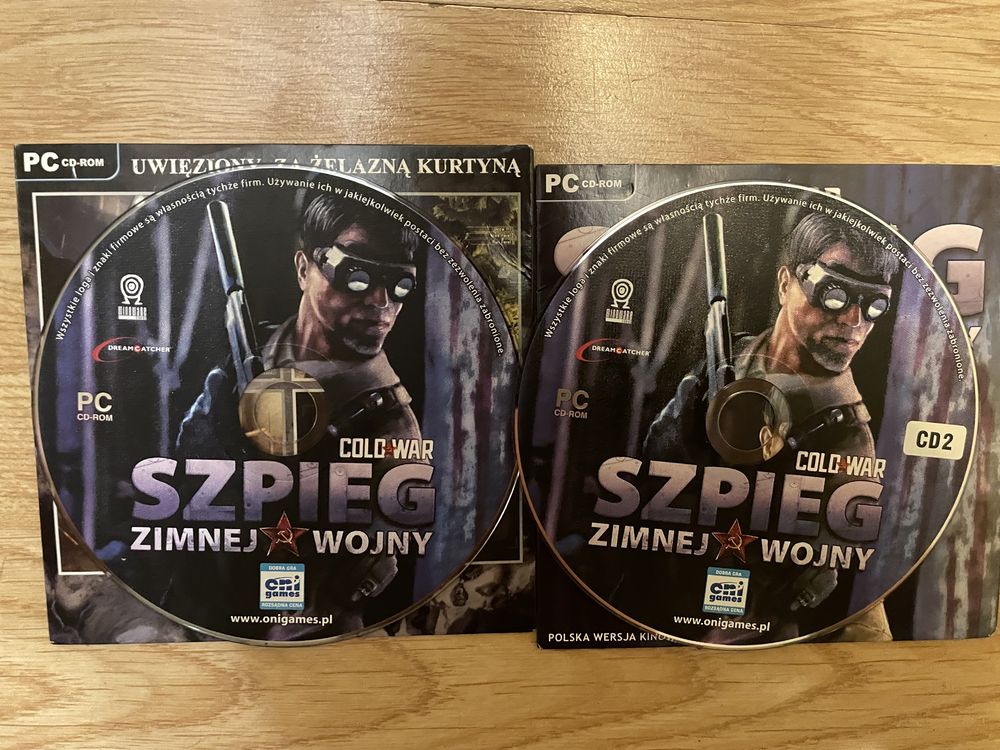 Gra PC Szpieg Zimnej Wojny + Uwięziony Za Żelazną Kurtyną CD