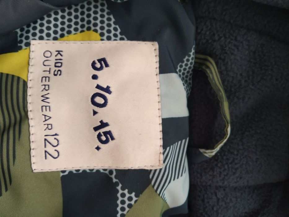 Kombinezon zimowy 122 dla chłopaka 5 10 15 ciepły