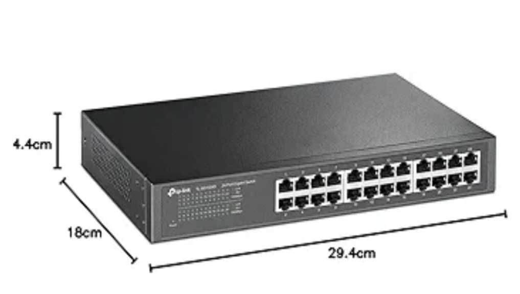 TP-Link 24 portas Gigabit Ethernet Switch (TL-SG1024D)