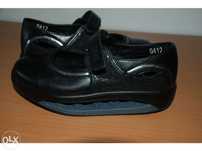 NOVAS Sabrinas/Sapatilhas starlit de couro Dr Scholl