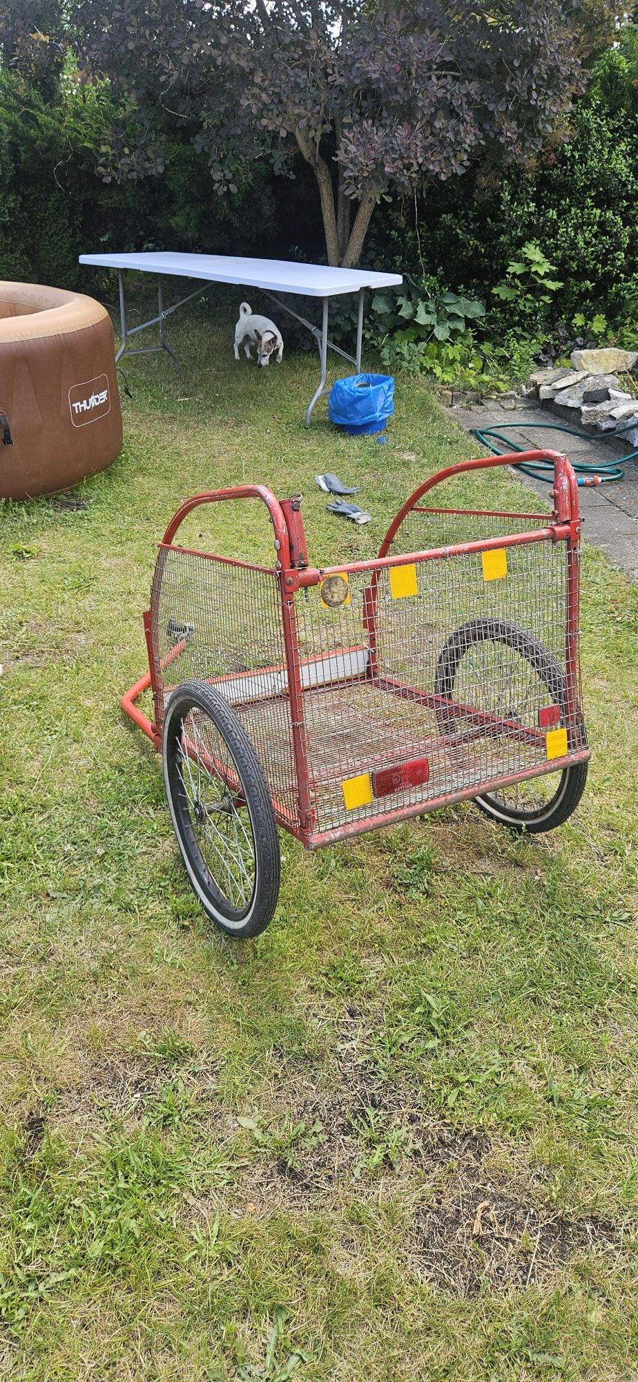 Wózek rowerowy duży