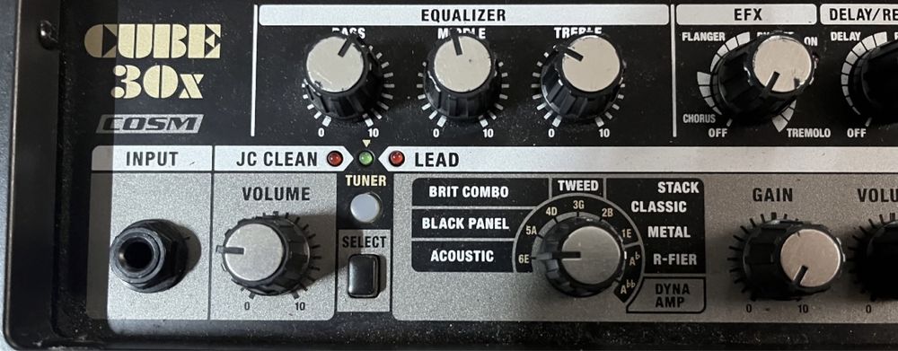 Amplificador Roland Cube 30X