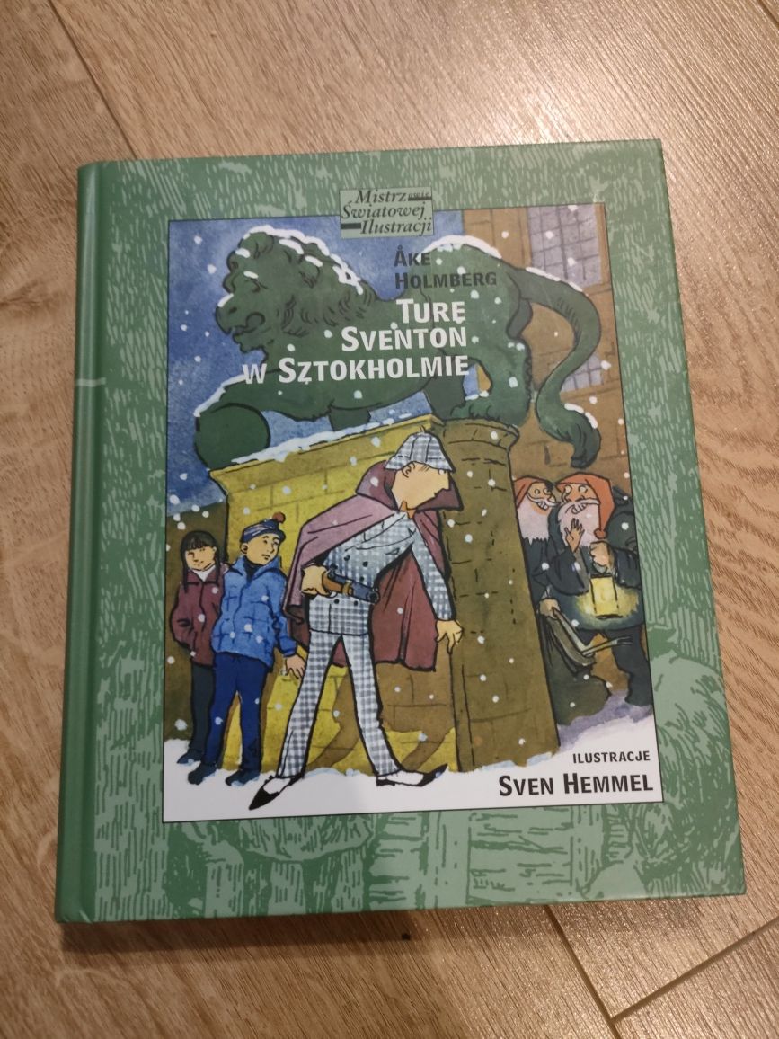Ture Sventon w Sztokholmie Ake Holmberg książka