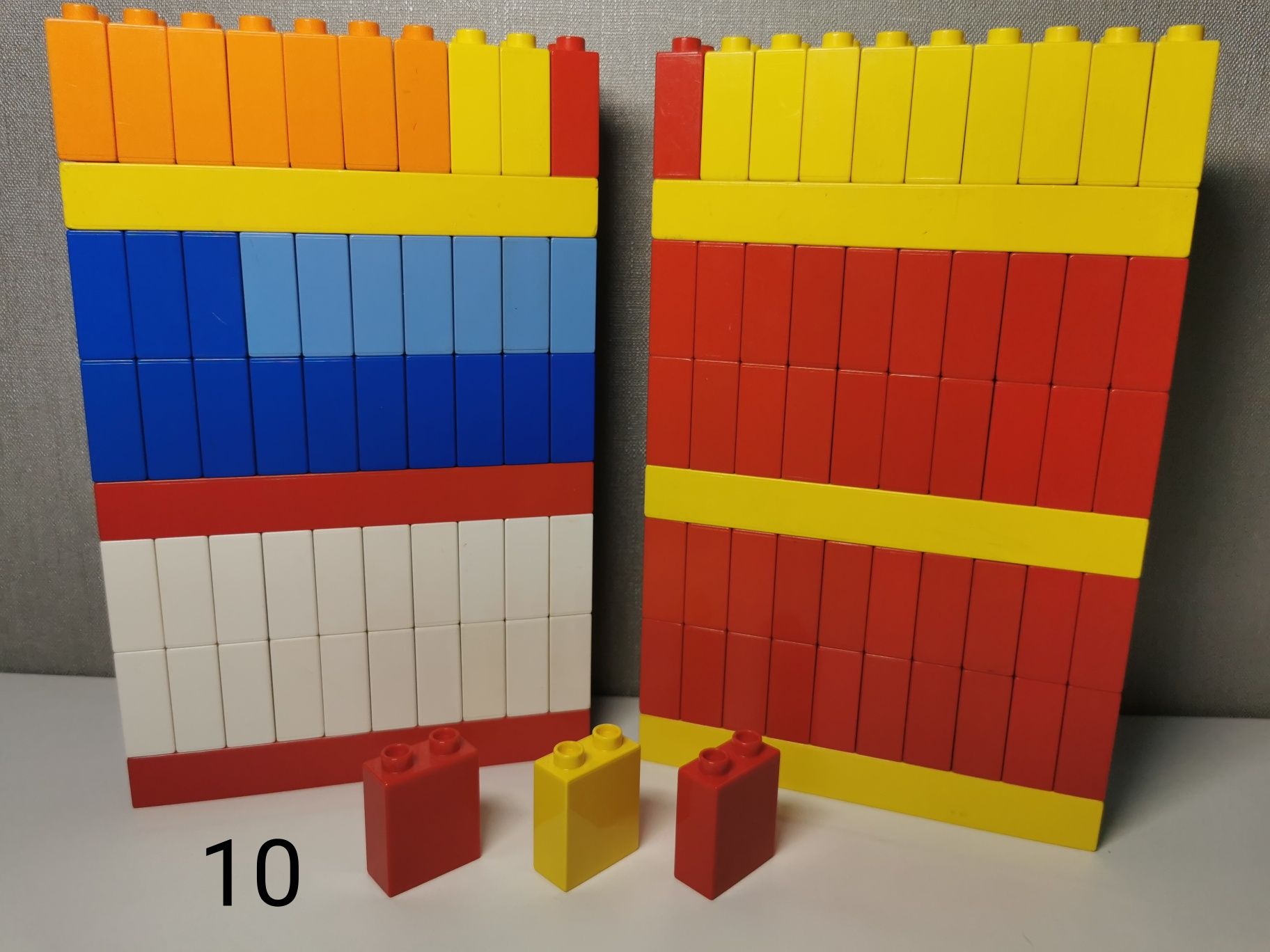 Lego Duplo кубики цеглинки  200 шт, оригінал, гарний стан