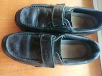 Sapatos" vela" pretos menino Geox 34