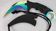 Karambit treningowy CS-GO Rainbow Tęczowy