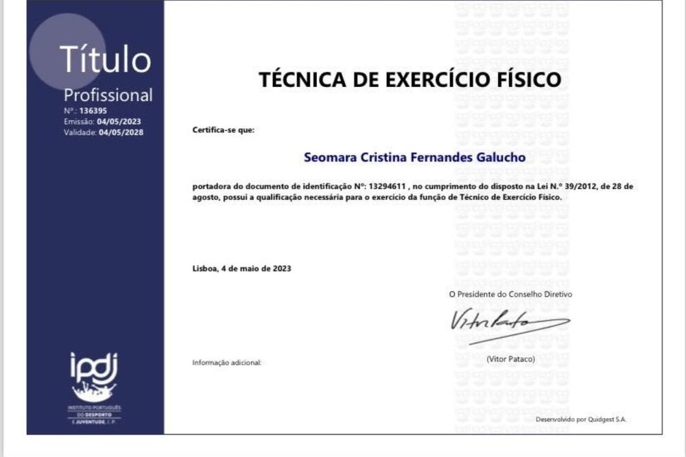 Personal trainer