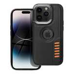 Futerał MILANO do IPHONE 14 Pro czarny + szkło hartowane