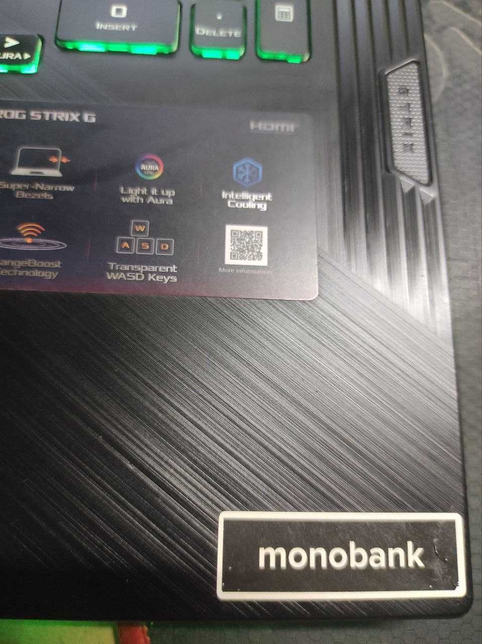 ASUS ROG Strix G731GT Intel Core i5 NVIDIA GTX 1650 RAM 4GB