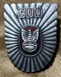 Odznaka Centrum Doskonalenia Oficerów WP 1974 r.