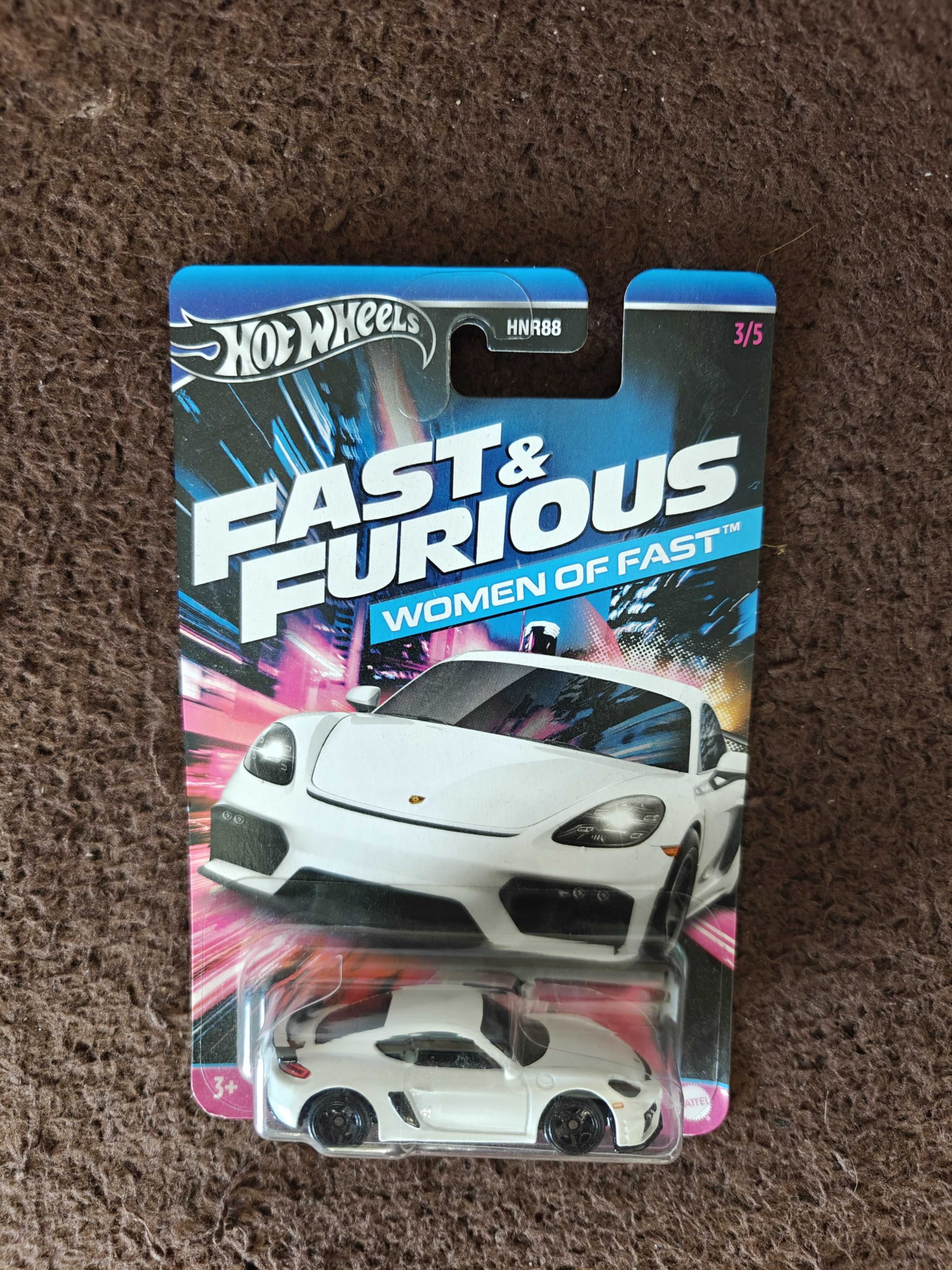 Hotwheels Fast and Furious Porsche 718 cayman GT4