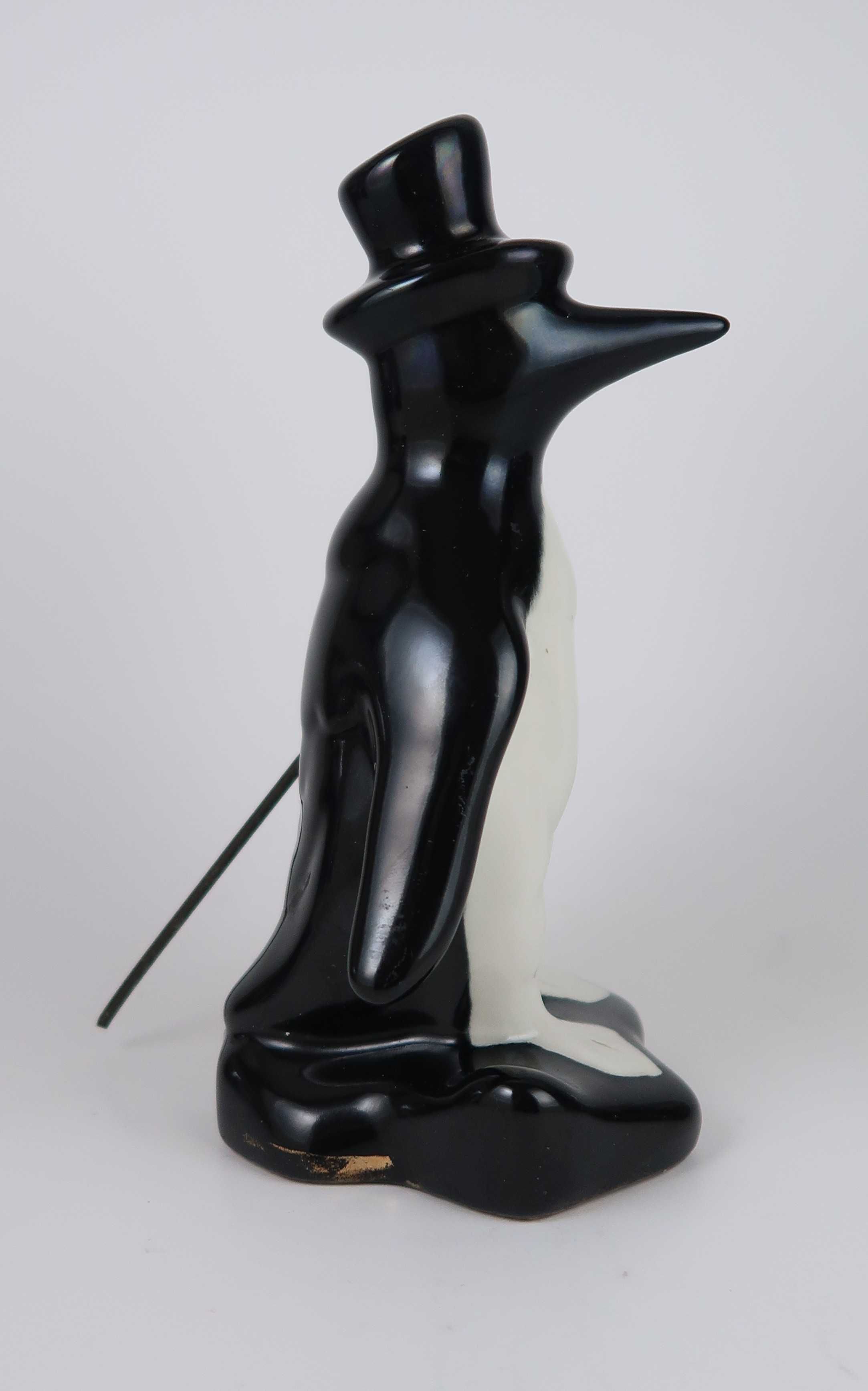 Pinguim com cartola - Art Deco