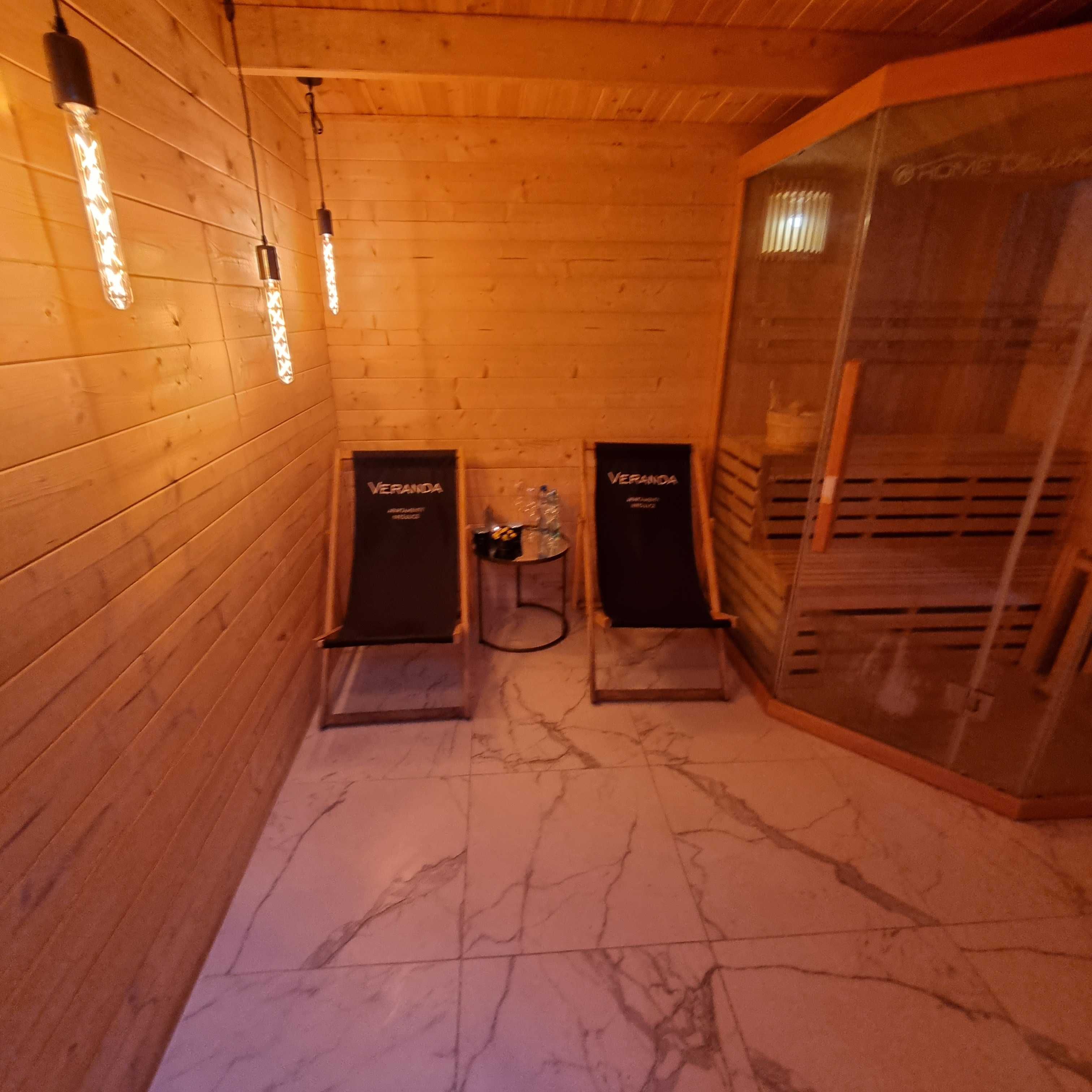 noclegi blisko jeziora sauna jacuzzi Veranda Apartamenty Niesulice