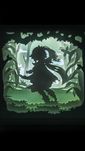 Shadowbox Nahida z Genshin Impact - personalizowany prezent Handmade