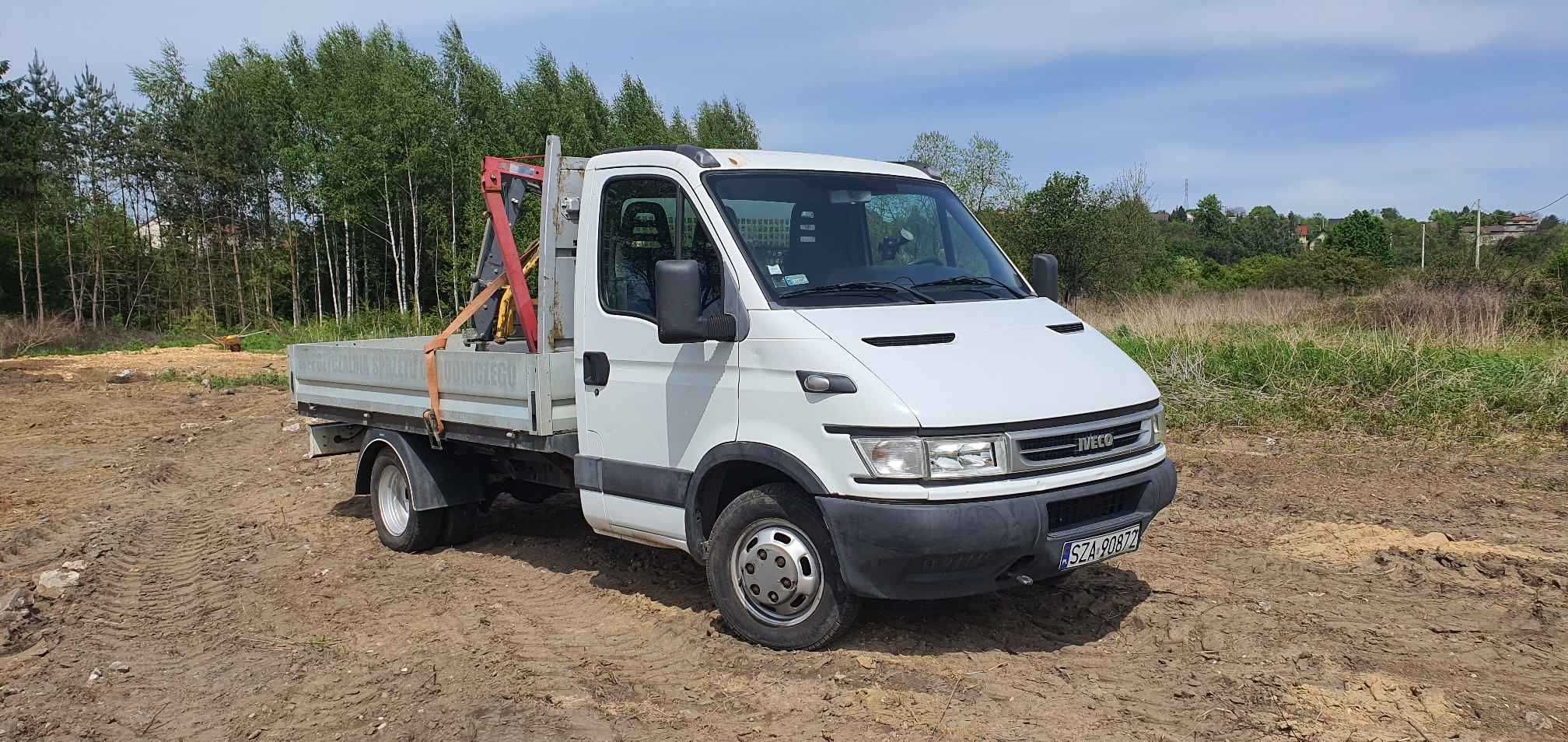 Iveco Daily 2,3 TD, skrzynia, HDS (dźwig), bliźniaki