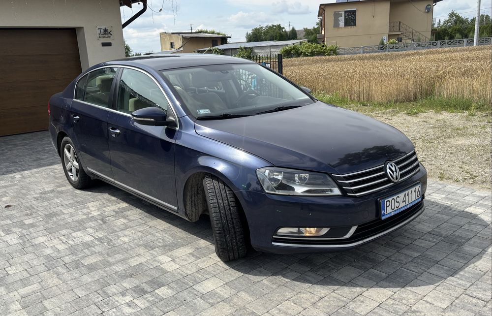 Volkswagen Passat B7 2.0 TDI Bluemotion 140 KM – bezwypadkowy 100%