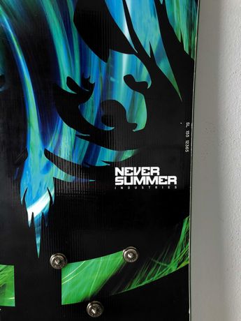 Prancha Snowboard Never Summer SL 155cm